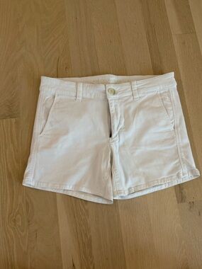 American Eagle Outfitters White High Waist Shorts